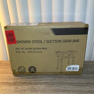 Shower Stool / Suction Grab Bar